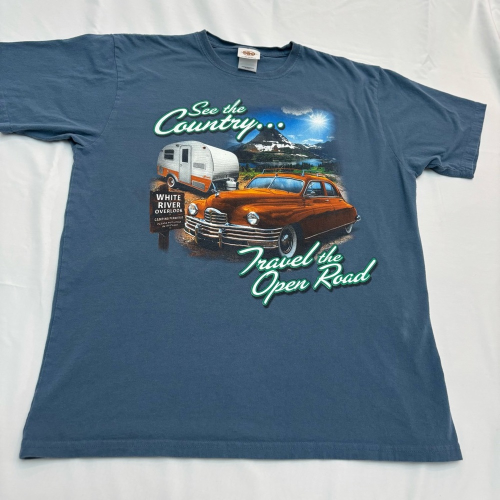 ODG Outdoor Gear See The Country…Travel The Open Road Cotton Tee